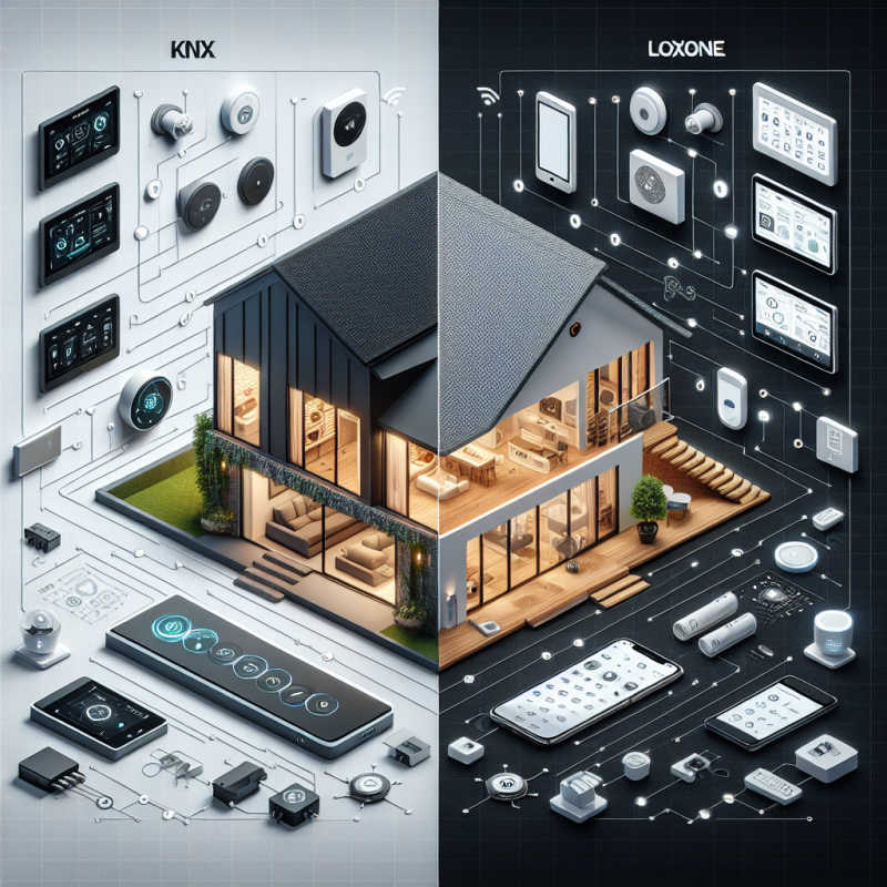 Porównanie systemów KNX i Loxone w inteligentnym domu